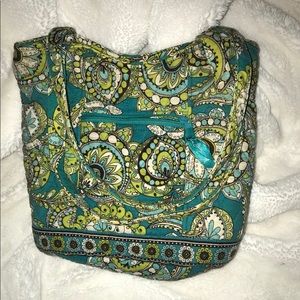 Retired Vera Bradley Paisley Peacock Purse